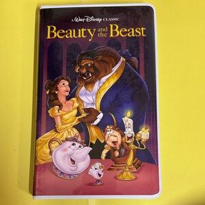 BNWOT Disney Journal Beauty and the Beast VHS Case movie appearance journal